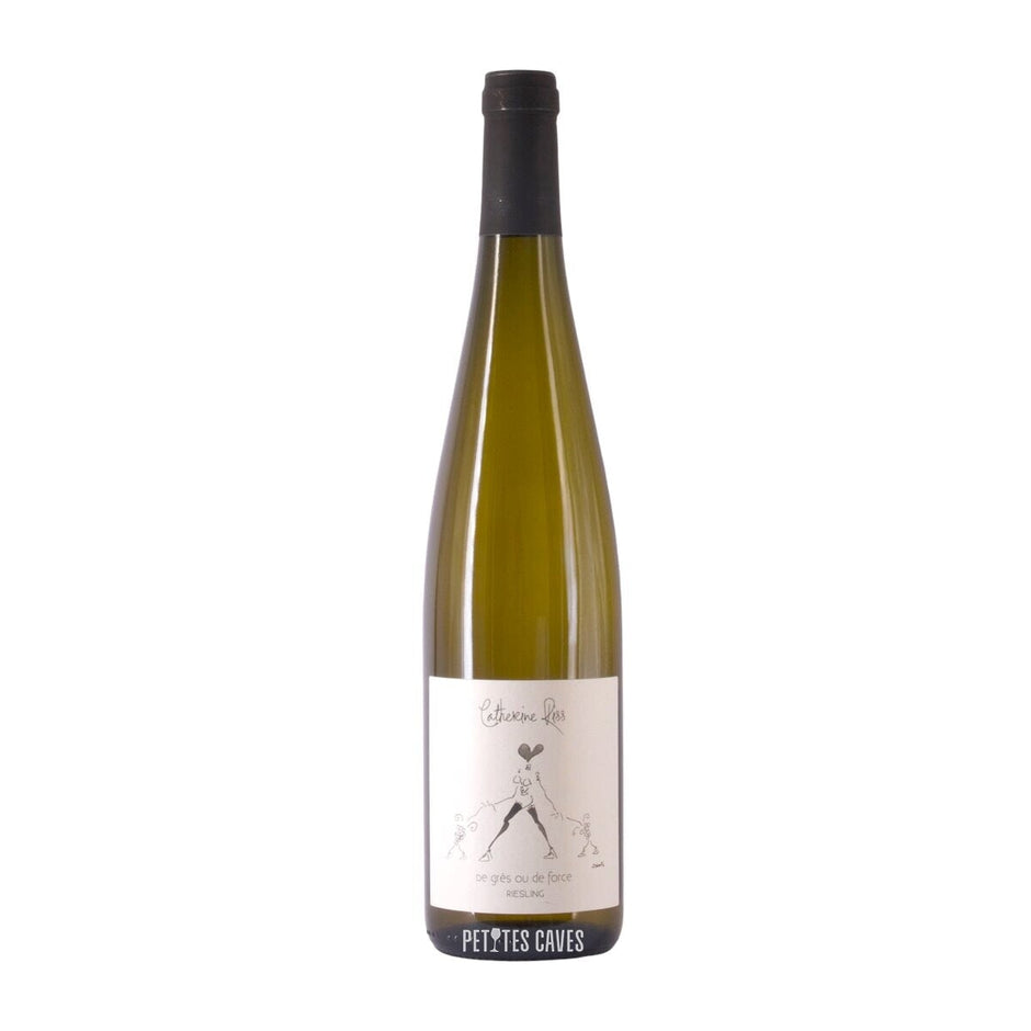 Vin d'Alsace - De grès de force - Riesling - Catherine Riss