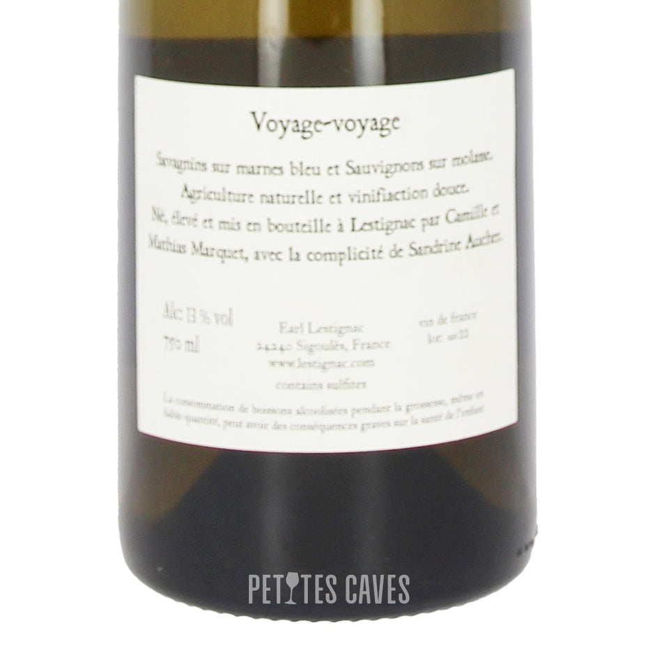 Voyage/Voyage XXII - Vin de France - Château Lestignac contre étiquette