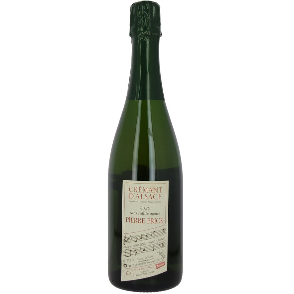 Crémant 2022 Brut Nature - Alsace - Domaine Pierre Frick