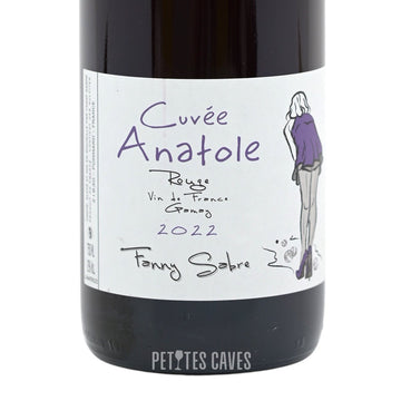 Cuvée Anatole rouge 2022 - vin de France - Fanny Sabre