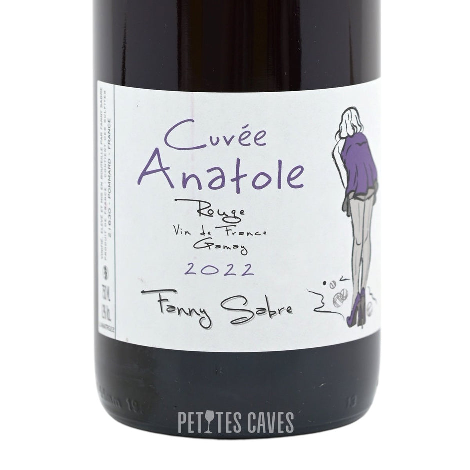 Cuvée Anatole rouge 2022 - vin de France - Fanny Sabre zoom