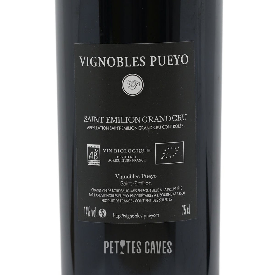 Hellébore 2016 - Saint-Emilion Grand Cru - Vignobles Pueyo verso zoom