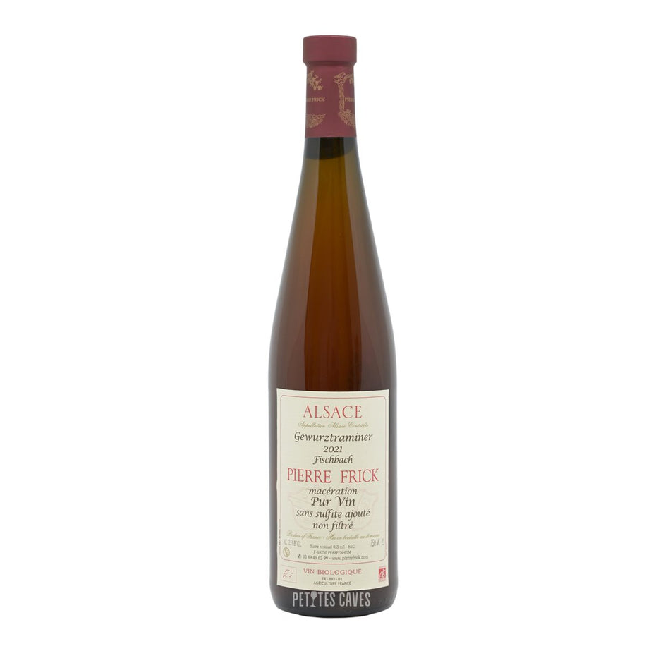 Gewurztraminer 2021 Fischbach - Macération - Vin d'Alsace - Domaine Pierre Frick