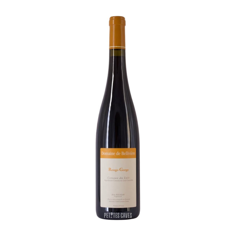 Coteaux du Loir - Rouge-Gorge 2020 by Winery de Bellivière - biodynamic farming