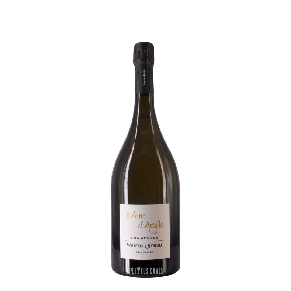 Magnum de Blanc d'Argile signé R17 Vouette et Sorbée,