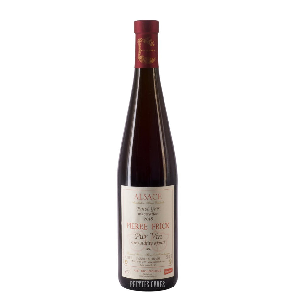 Pinot Gris Macération 2018 - Vin d'Alsace - Winery Pierre Frick