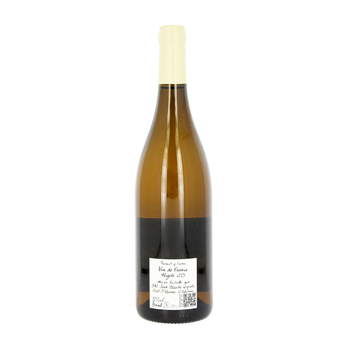 A "Luncheon de Soleil 2025" (Aligoté) - Vin de France  Jean-Claude Lapalu