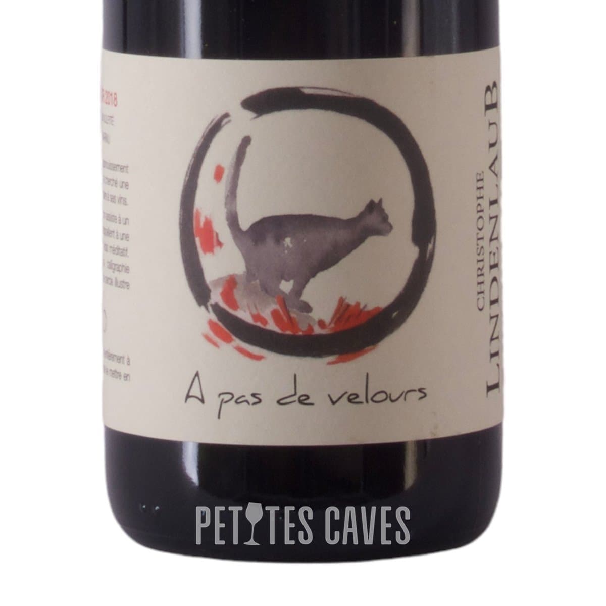 A pas de velours 2022 (pinot noir) Alsace - Christophe Lindenlaub zoom