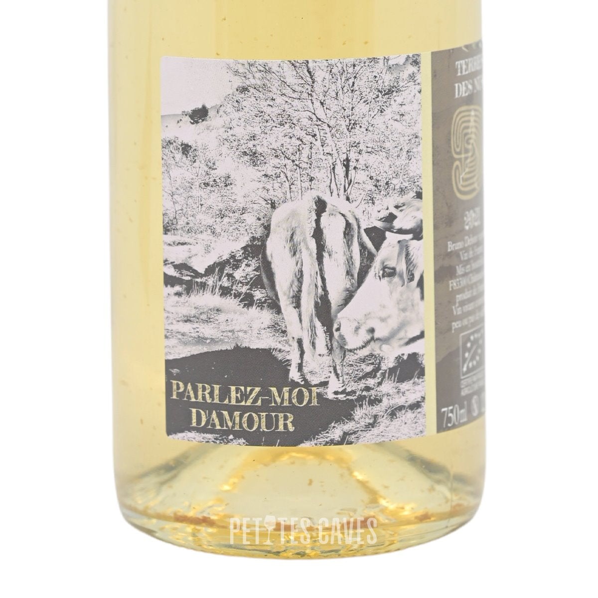 Parlez-moi d’amour vin blanc, vin bio - vin de France -  Terres des Nus (Bruno Debon) sur Petites Caves