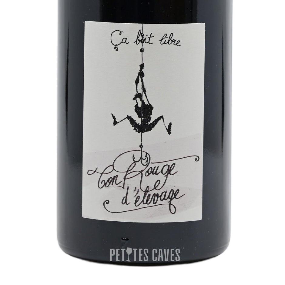 Ton Rouge d'élevage 2022 (Gamay) - Ça boit libre - Damien Bastian  Vin de Savoie zoom