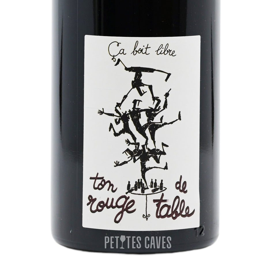 Ton Rouge de table
 (Gamay Vieilles Vignes) - Ça boit libre - Damien Bastian  Zoom