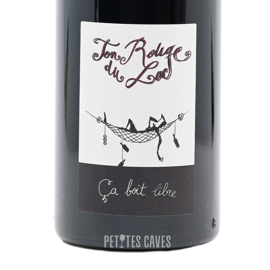 Ton Rouge du Lac (Pinot noir) - Ça boit libre - Damien Bastian Vin de Savoie zoom