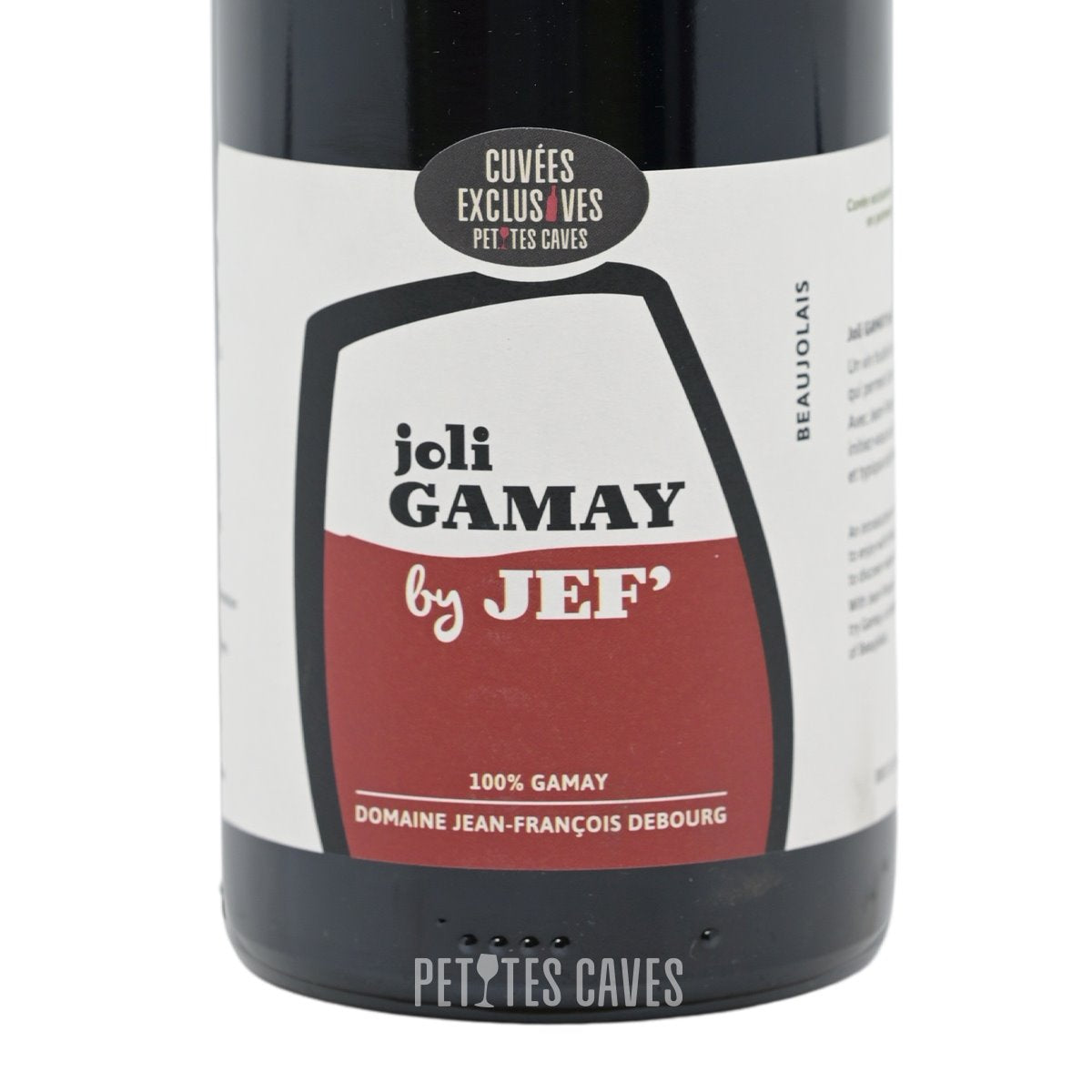 Joli Gamay by Jef 2020 - Beaujolais - Jean-François DEBOURG, an exclusive wine with and for Petites Caves ! ZOOM