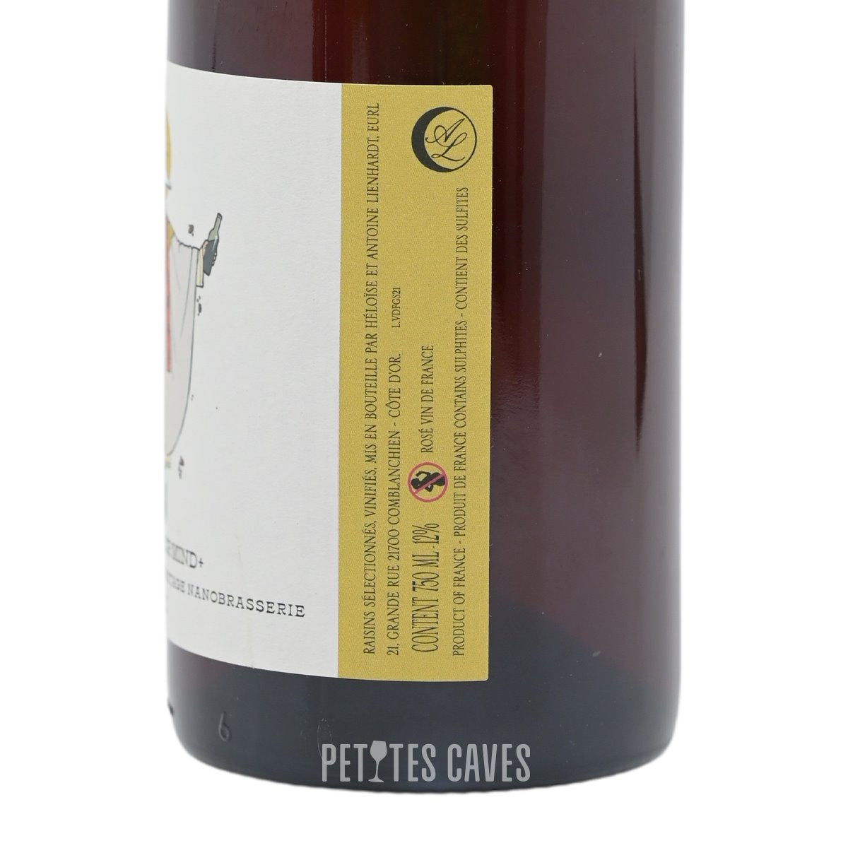Crucify Your Mind 2021 - Vin de France - Domaine Antoine Lienhardt verso