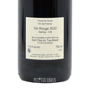 Red Wine 2022 - Vin de France - Clos du Tue Boeuf veso