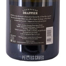 Brut Nature without added sulphur - Champagne Drappier verso
