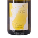 Vin biodynamique, vin blanc de Savoie Domaine Curtet tonnerre de grès 2020 Zoom